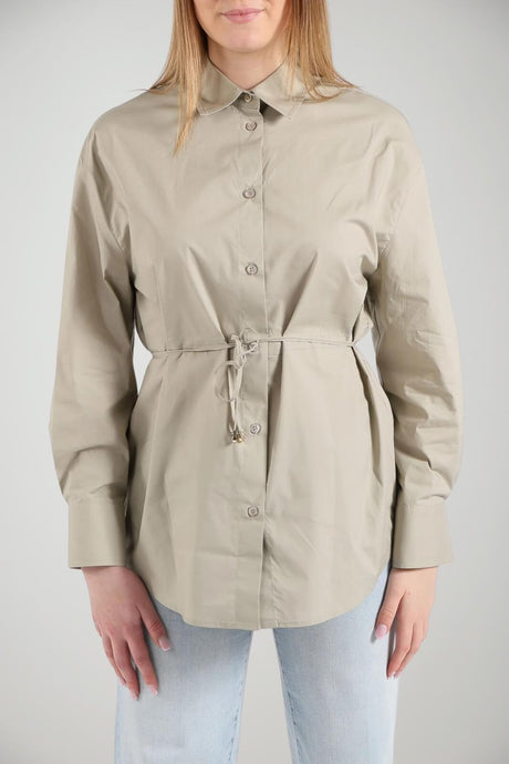 Liu Jo Camicia Donna in popeline con coulisse