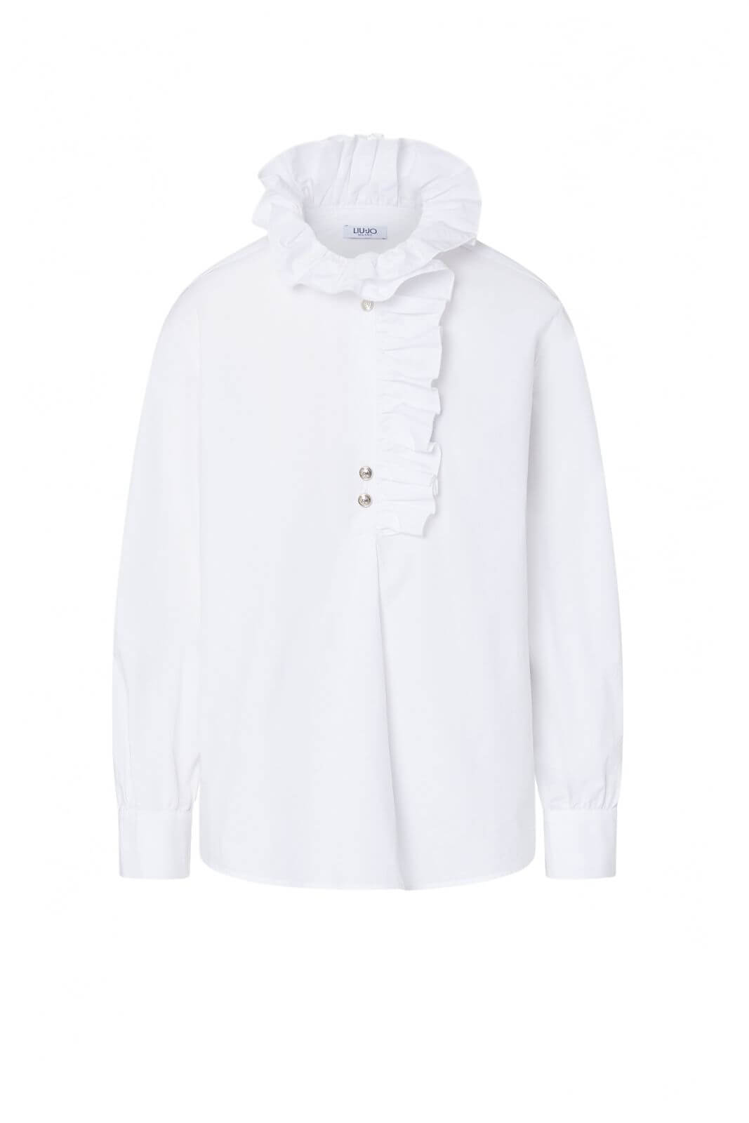 Liu Jo Camicia Donna in popeline con rouches
