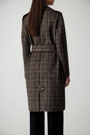 Liu Jo Cappotto Donna in panno fantasia check