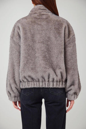 Liu Jo Cappotto Donna corto in pelliccia sintetica