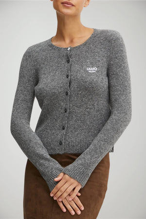 Cardigan da donna Liu Jo con bottone gioiello