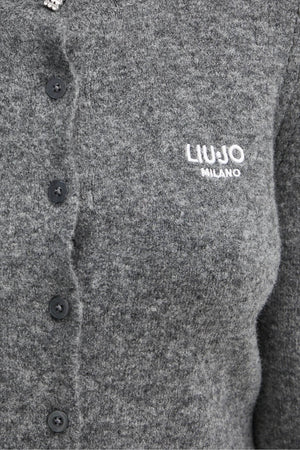 Cardigan da donna Liu Jo con bottone gioiello