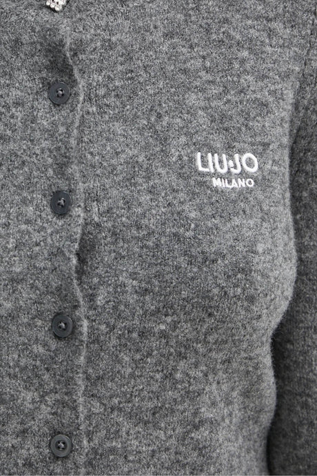 Cardigan da donna Liu Jo con bottone gioiello