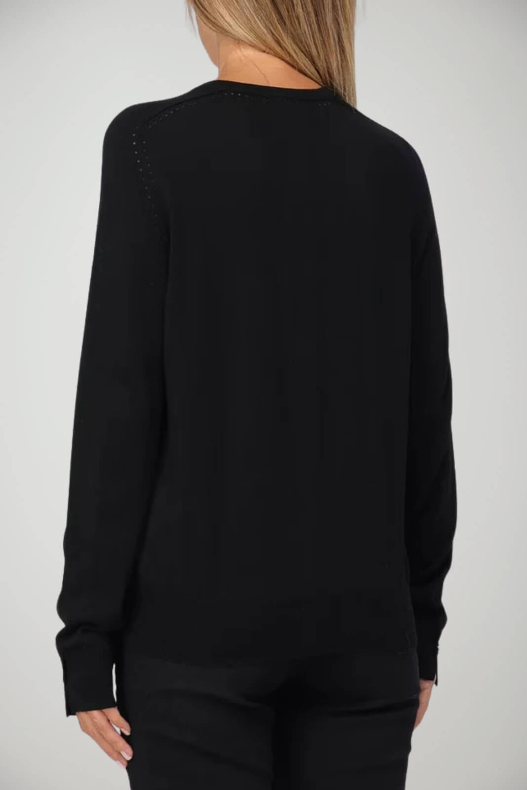 Cardigan da donna Liu Jo in lana con dettaglio traforato