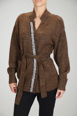 Liu Jo Cardigan Donna in muliné con fusciacca