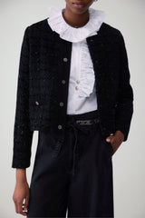 Liu Jo Giacca Donna in bouclé e lurex