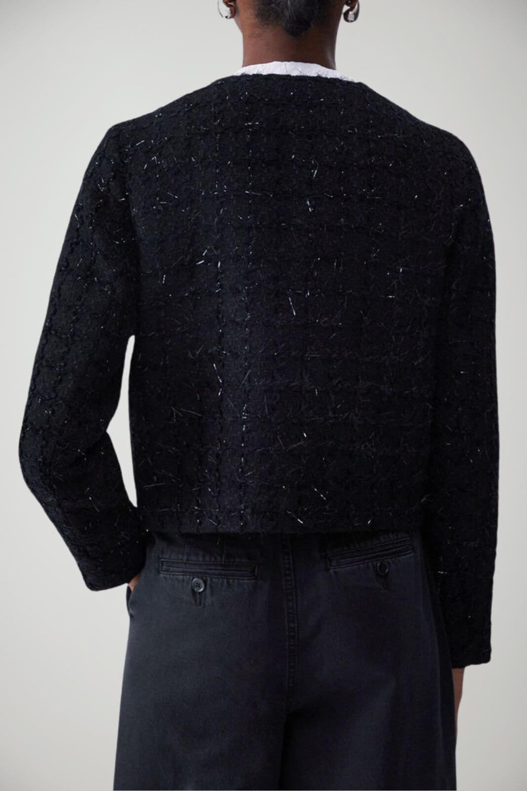 Liu Jo Giacca Donna in bouclé e lurex