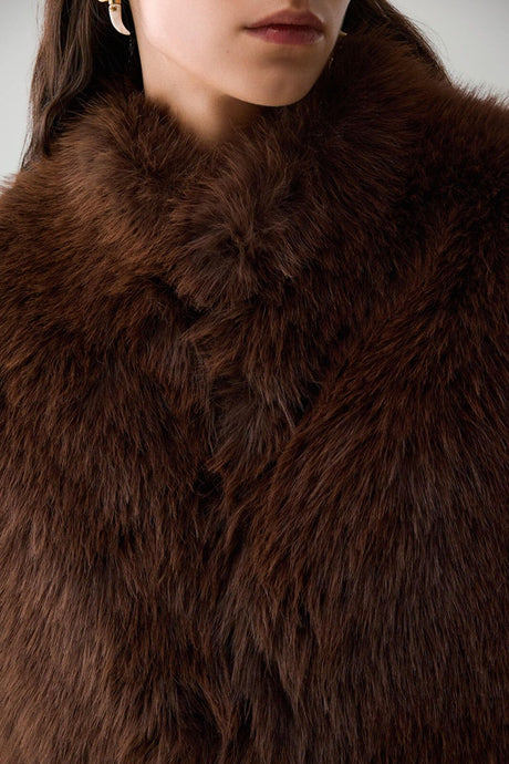 Liu Jo Gilet Donna in pelliccia sintetica