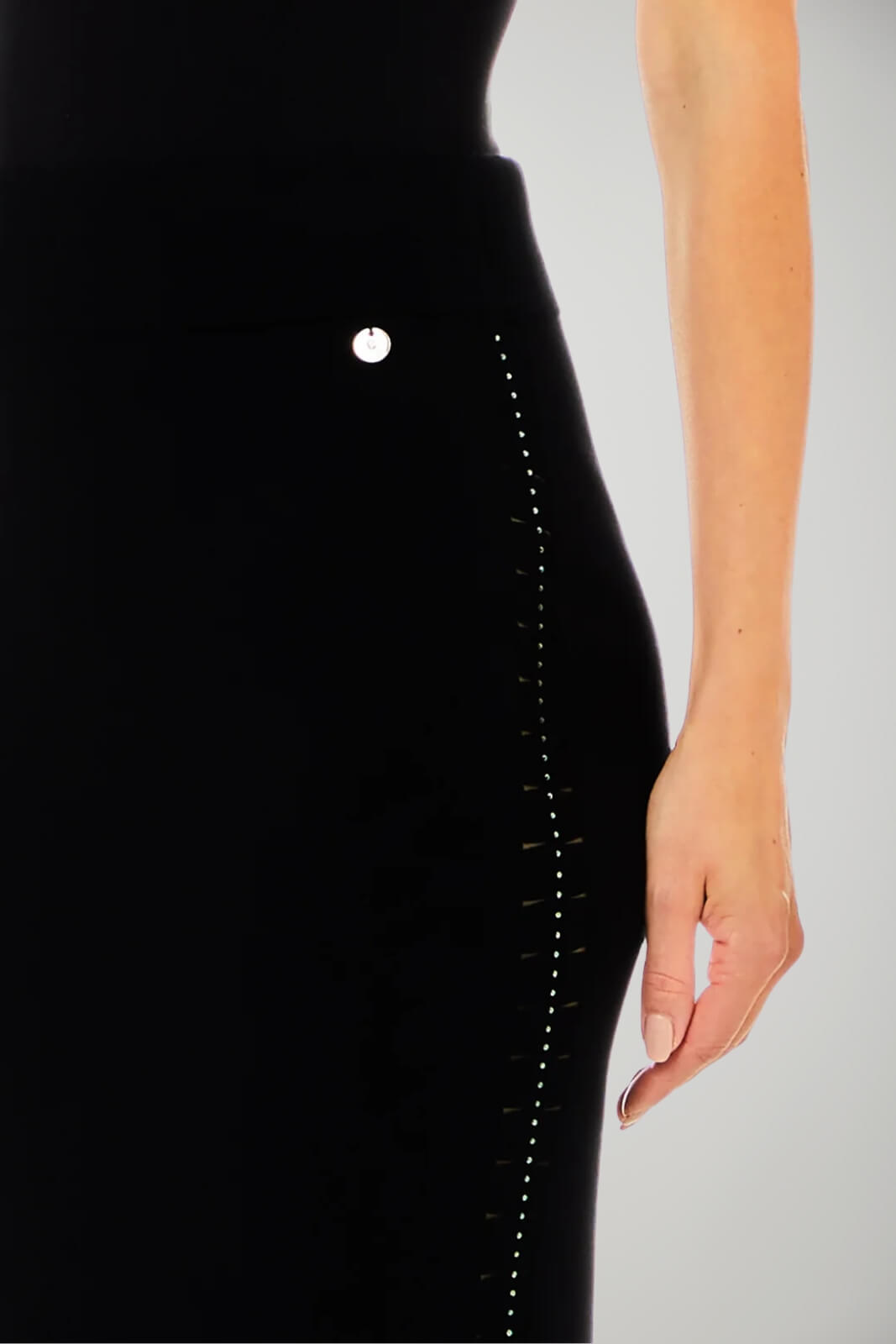 Gonna longuette in maglia Liu Jo con strass