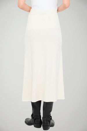 Gonna Liu Jo in maglia lunghezza midi retro