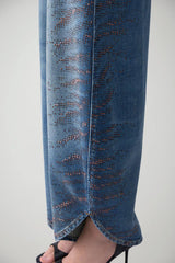 Liu Jo Jeans Donna Balloon Fit con strass