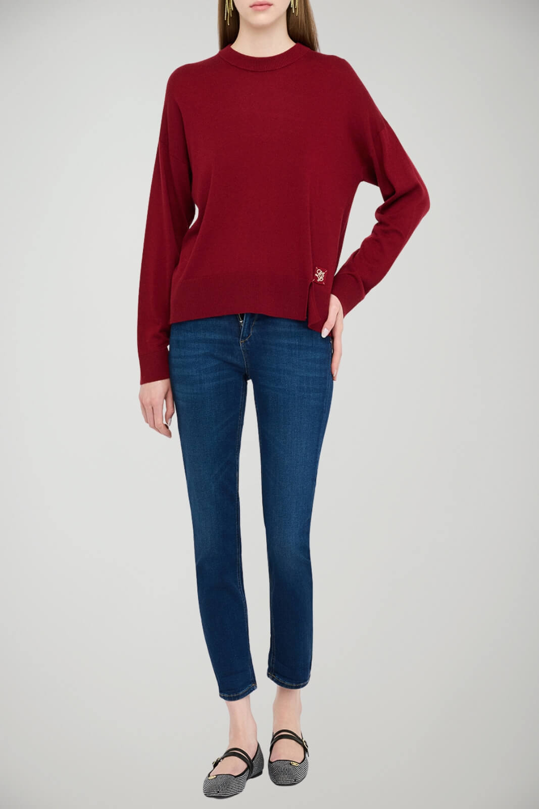 Jeans da donna Liu Jo vestibilità skinny a cinque tasche outfit