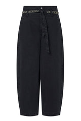 Liu Jo Jeans Donna Balloon Fit con cintura in perline