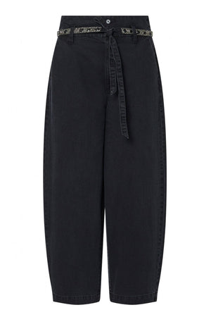 Liu Jo Jeans Donna Balloon Fit con cintura in perline