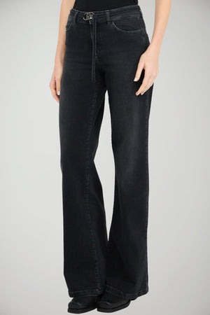 Jeans da donna Liu Jo flare a cinque tasche fronte 1