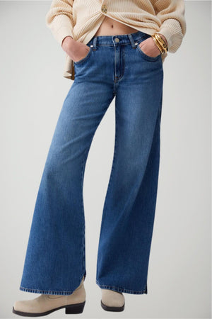 Jeans da donna Liu Jo flare con spacchi sul fondo
