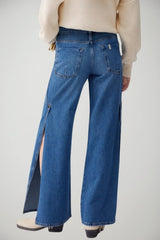 Jeans da donna Liu Jo flare con spacchi sul fondo