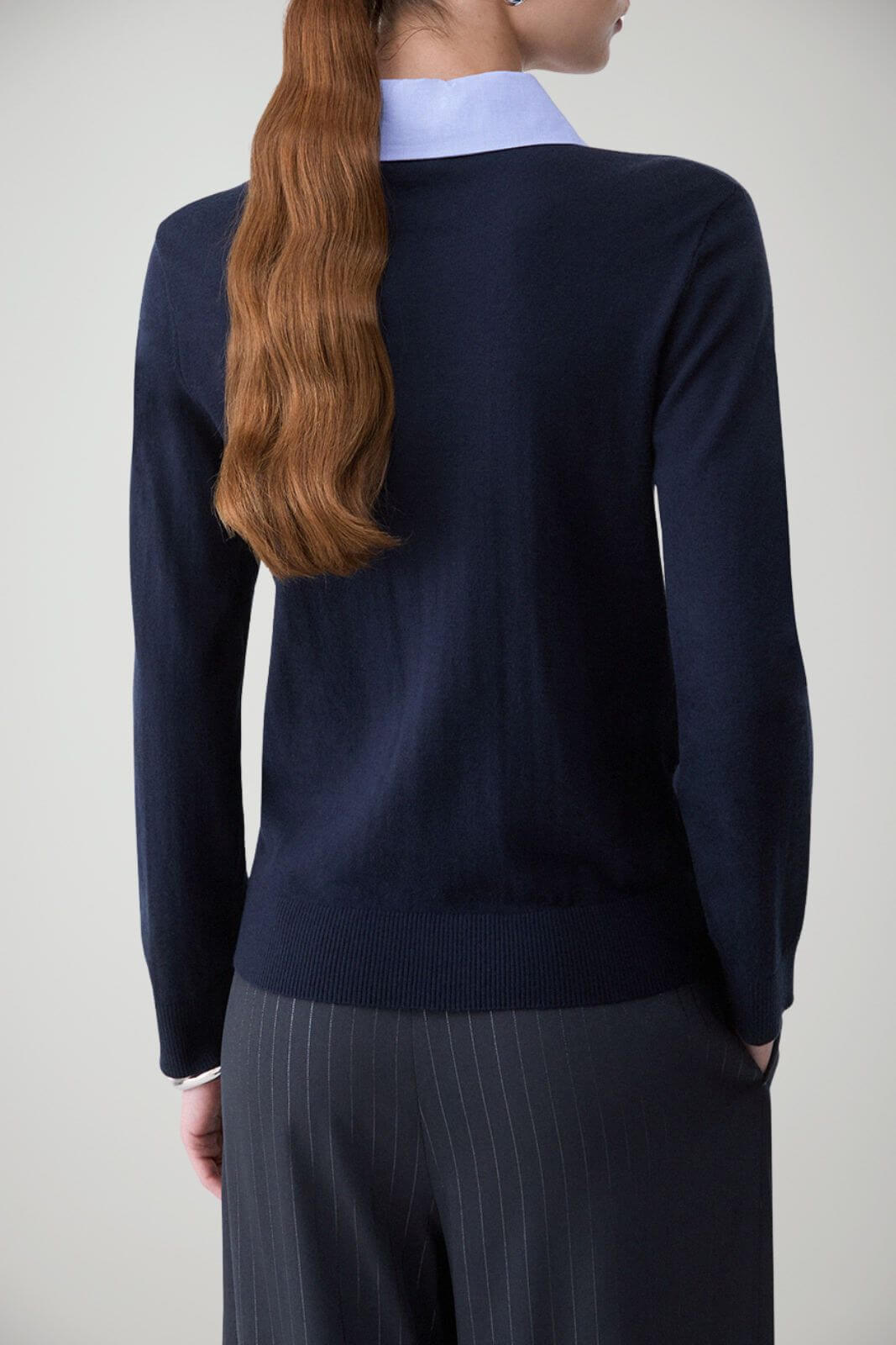 Liu Jo Maglia Donna con colletto in popeline