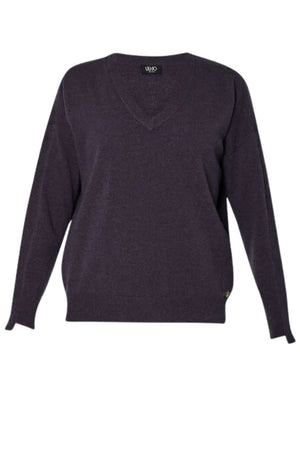 Maglia da donna Liu Jo in lana con scollo a V