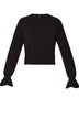 Maglione Liu Jo da donna in lana e cashmere con polsi a campana