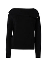 Maglione da donna in lana Liu Jo con scollo bardot 