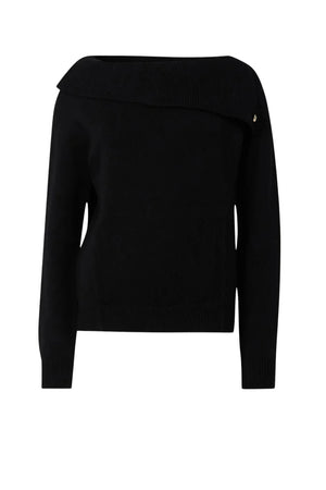 Maglione da donna in lana Liu Jo con scollo bardot 