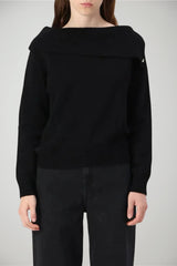 Maglione da donna in lana Liu Jo con scollo bardot 