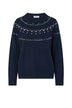 Liu Jo Maglia Donna Over Fit con castoni gioiello