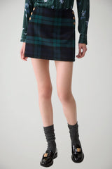 Liu Jo Mini Gonna in lana tartan