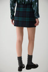 Liu Jo Mini Gonna in lana tartan