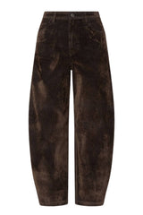 Liu Jo Pantaloni Donna in velluto Balloon Fit