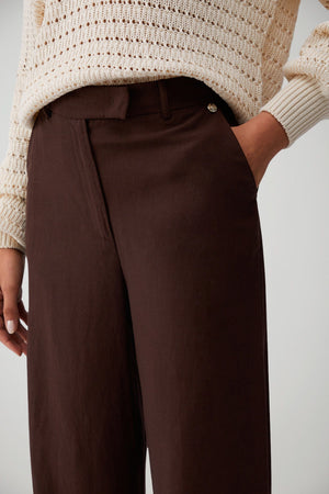 Pantaloni da donna Liu Jo in misto lino