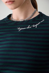Liu Jo T-shirt Donna in jersey rigata