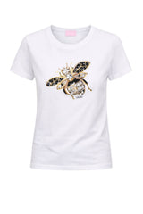 T-shirt da donna in cotone Liu Jo con stampa centrale