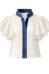 Liu Jo Camicia Donna in tulle collo coreana