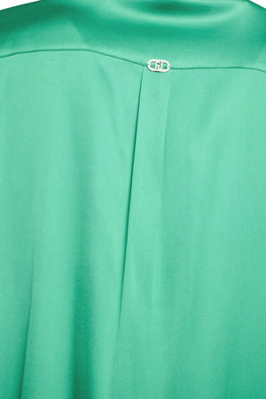 Camicia donna in raso viscosa stretch dettaglio 2