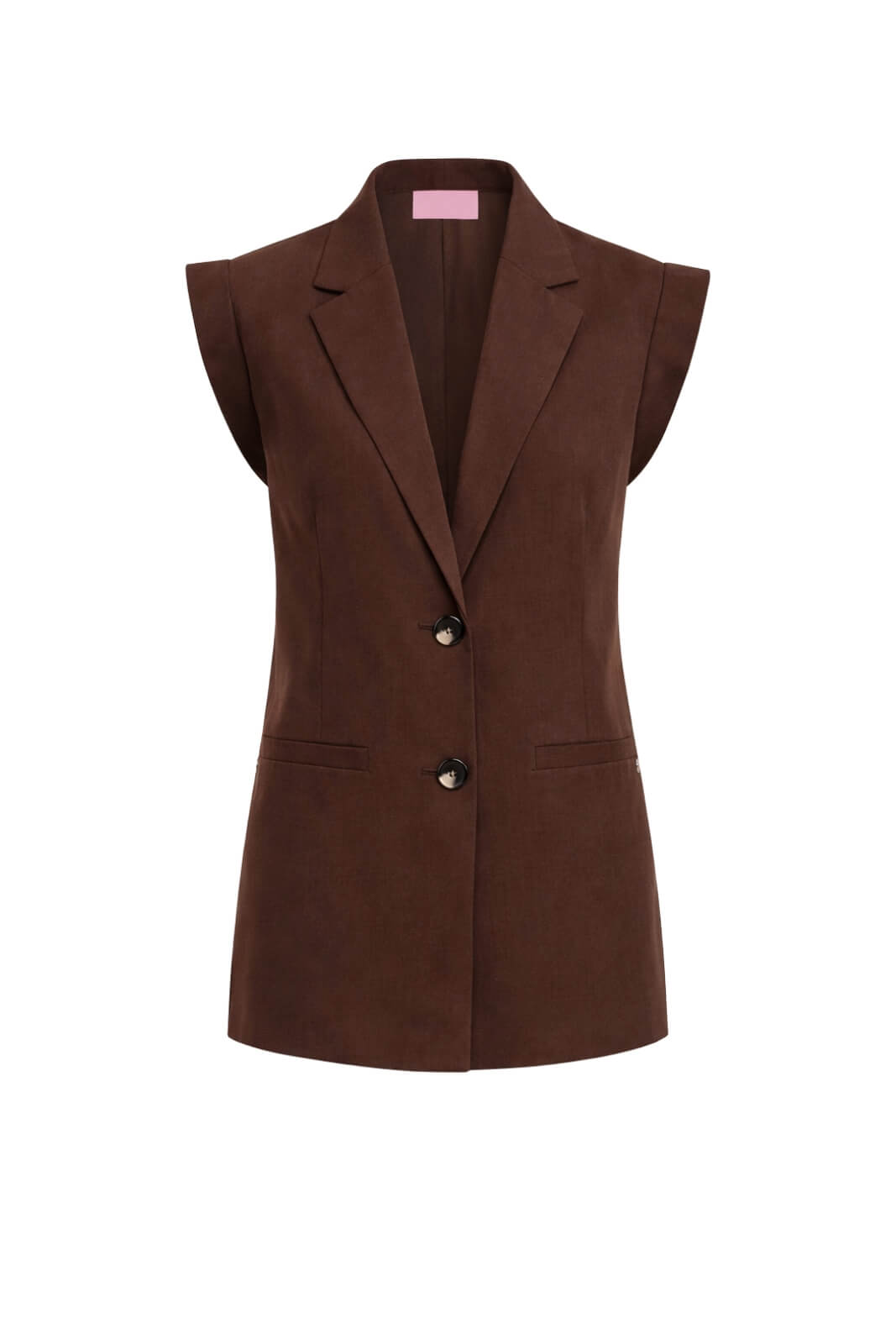 Liu Jo Gilet Donna monopetto con maniche ad aletta