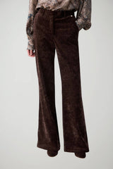 Liu Jo Pantaloni Donna in velluto