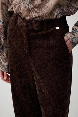 Liu Jo Pantaloni Donna in velluto