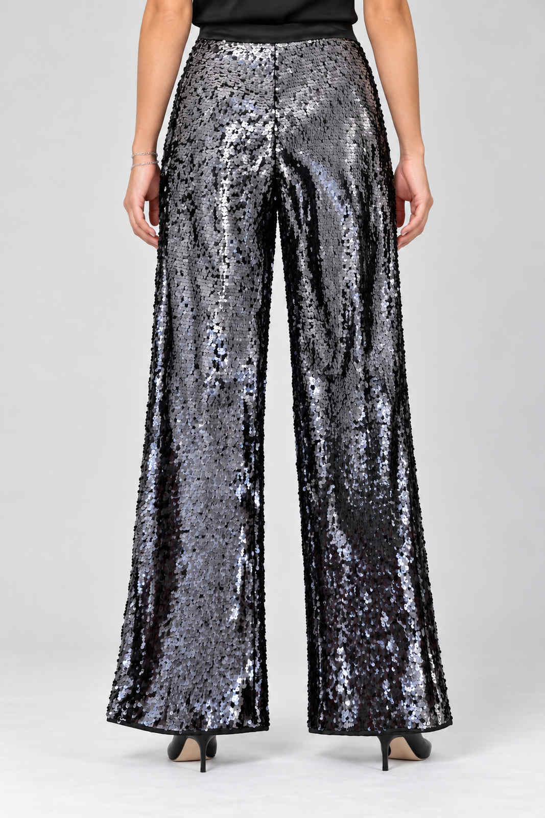 Liviana Conti Pantaloni Donna in paillettes