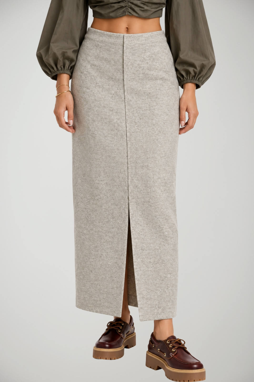 Liviana Conti Gonna in Misto Cashmere