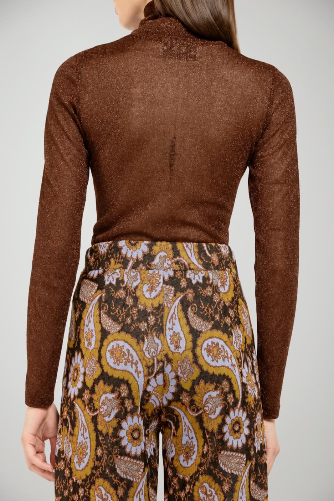 Luce Maglia Donna Lupetto in Lurex