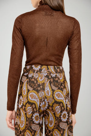 Luce Maglia Donna Lupetto in Lurex