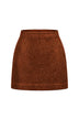 Luce Mini Gonna in Lurex