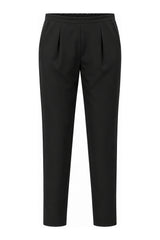 Luis Civit Pantaloni Donna Slip On con Pinces