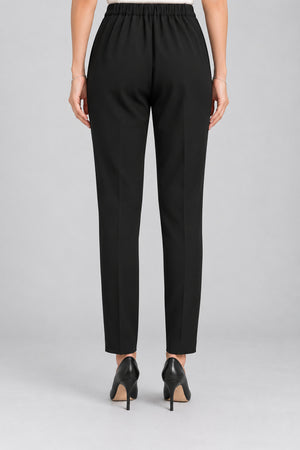 Luis Civit Pantaloni Donna Slip On con Pinces