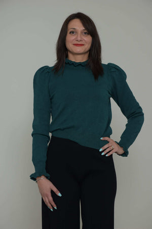 Dixie Women's Wavy Hem Sweater