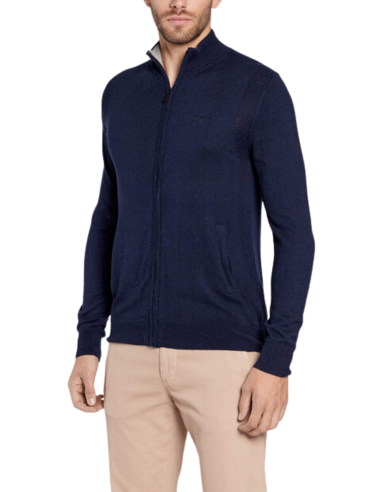 Guess Men's Full Zip Sweater