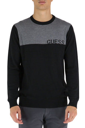 Guess Men's Color Block Sweater