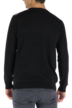 Guess Men's Color Block Sweater